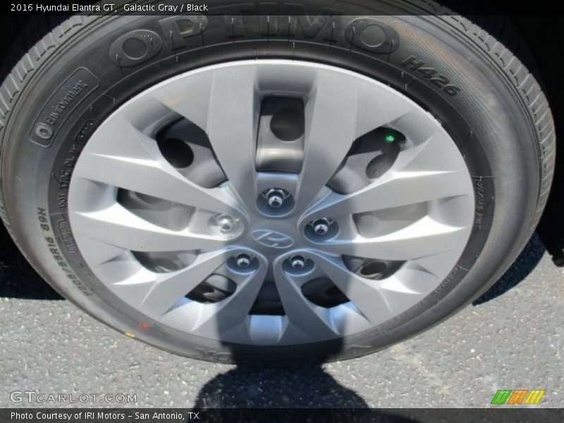 Galactic Gray / Black 2016 Hyundai Elantra GT