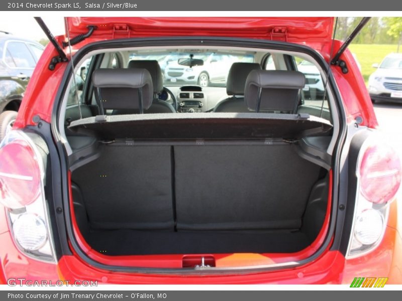 Salsa / Silver/Blue 2014 Chevrolet Spark LS