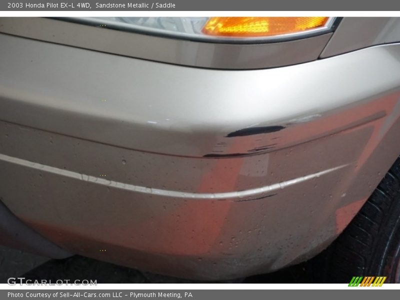 Sandstone Metallic / Saddle 2003 Honda Pilot EX-L 4WD