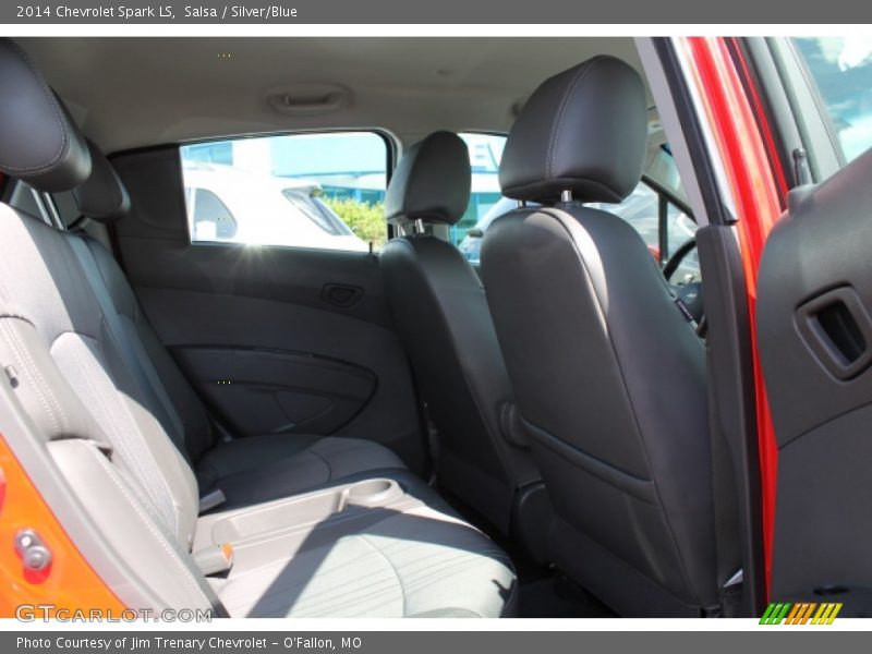 Salsa / Silver/Blue 2014 Chevrolet Spark LS