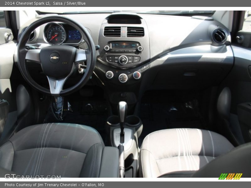 Salsa / Silver/Blue 2014 Chevrolet Spark LS