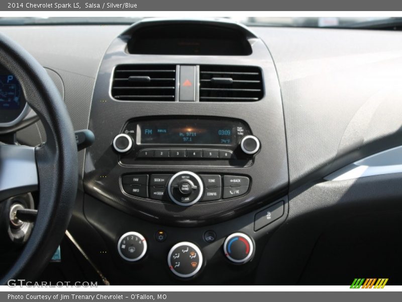 Salsa / Silver/Blue 2014 Chevrolet Spark LS