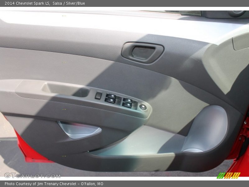 Salsa / Silver/Blue 2014 Chevrolet Spark LS