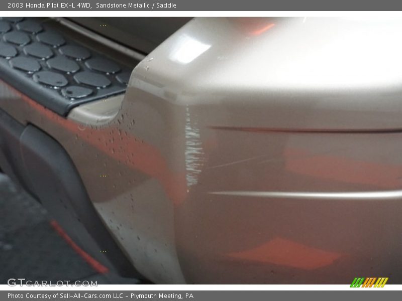 Sandstone Metallic / Saddle 2003 Honda Pilot EX-L 4WD