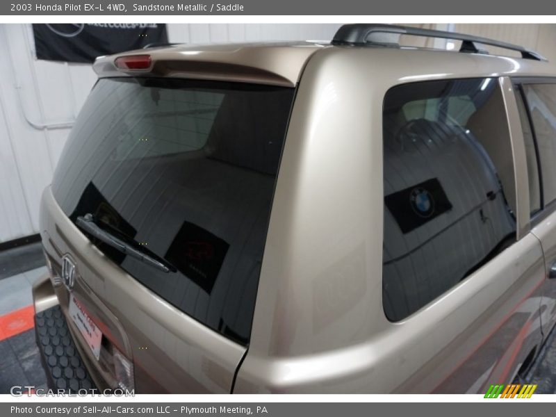 Sandstone Metallic / Saddle 2003 Honda Pilot EX-L 4WD