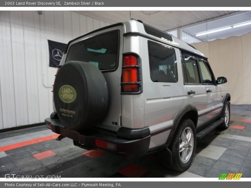 Zambezi Silver / Black 2003 Land Rover Discovery SE