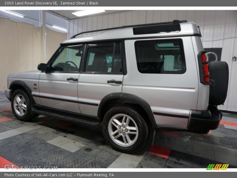 Zambezi Silver / Black 2003 Land Rover Discovery SE