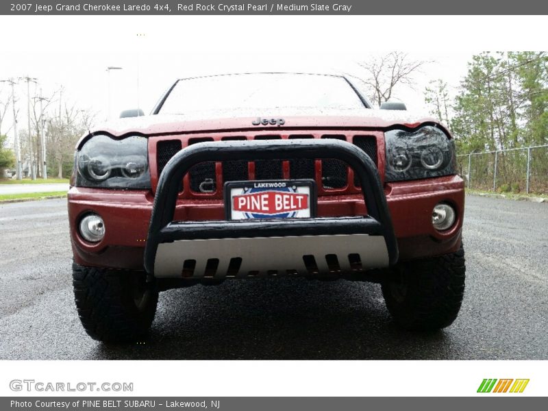 Red Rock Crystal Pearl / Medium Slate Gray 2007 Jeep Grand Cherokee Laredo 4x4