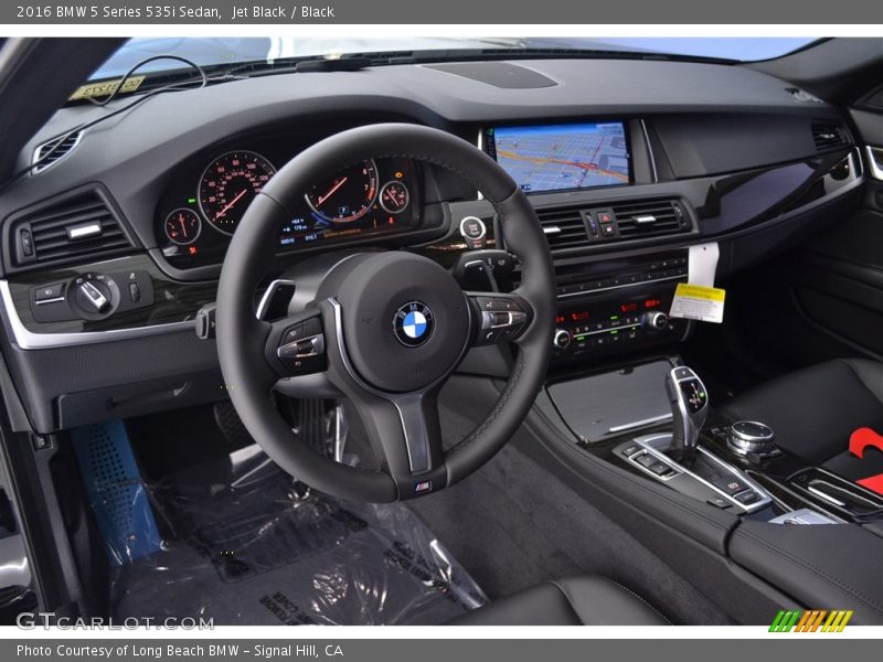 Jet Black / Black 2016 BMW 5 Series 535i Sedan