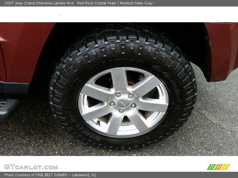 Red Rock Crystal Pearl / Medium Slate Gray 2007 Jeep Grand Cherokee Laredo 4x4