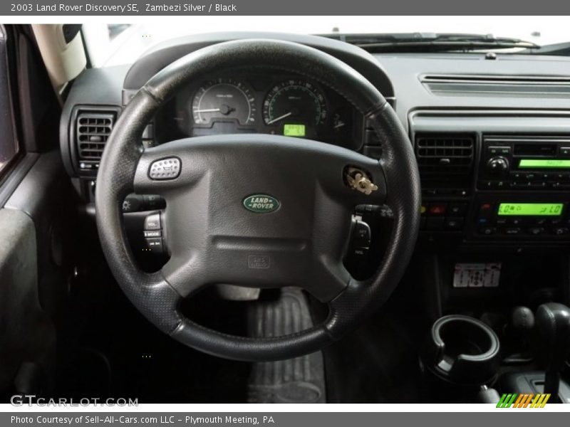 Zambezi Silver / Black 2003 Land Rover Discovery SE