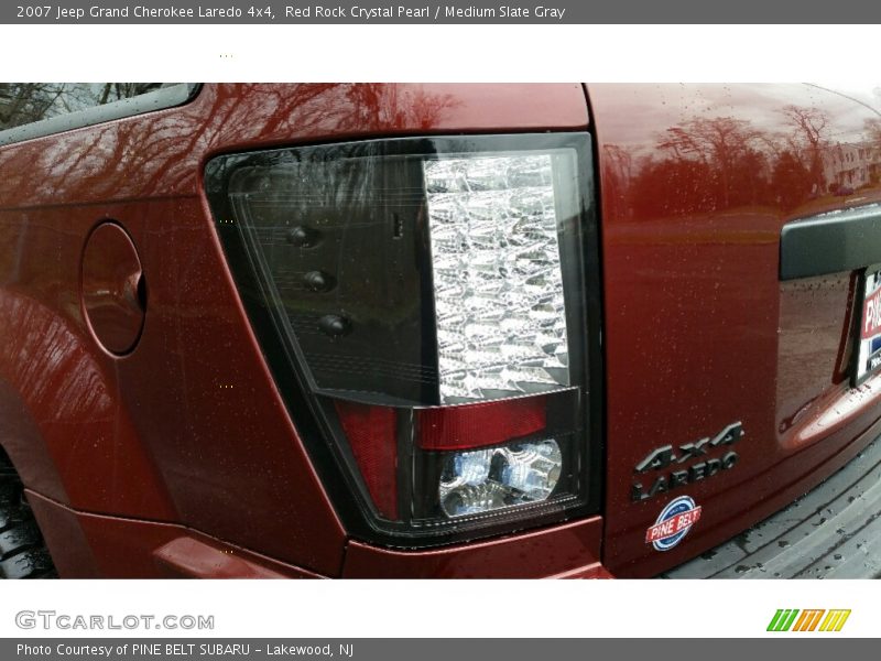 Red Rock Crystal Pearl / Medium Slate Gray 2007 Jeep Grand Cherokee Laredo 4x4