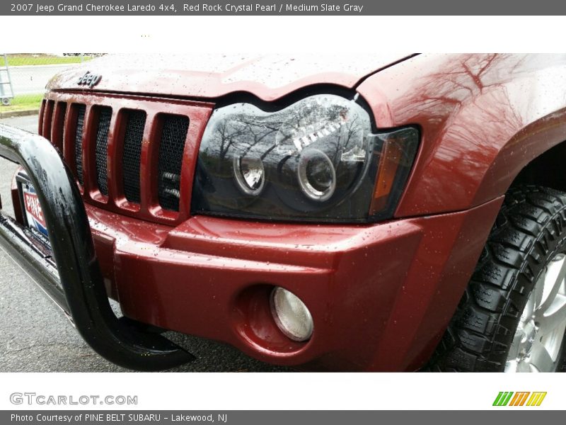 Red Rock Crystal Pearl / Medium Slate Gray 2007 Jeep Grand Cherokee Laredo 4x4