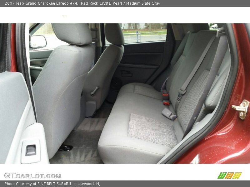 Red Rock Crystal Pearl / Medium Slate Gray 2007 Jeep Grand Cherokee Laredo 4x4