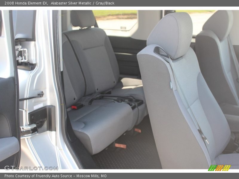 Alabaster Silver Metallic / Gray/Black 2008 Honda Element EX