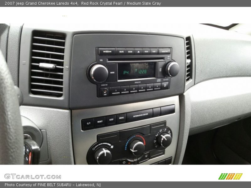 Red Rock Crystal Pearl / Medium Slate Gray 2007 Jeep Grand Cherokee Laredo 4x4