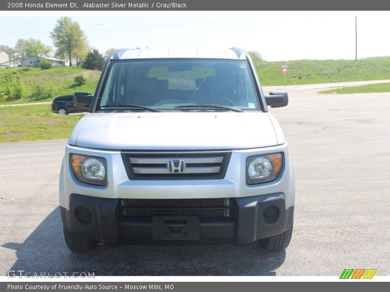 Alabaster Silver Metallic / Gray/Black 2008 Honda Element EX