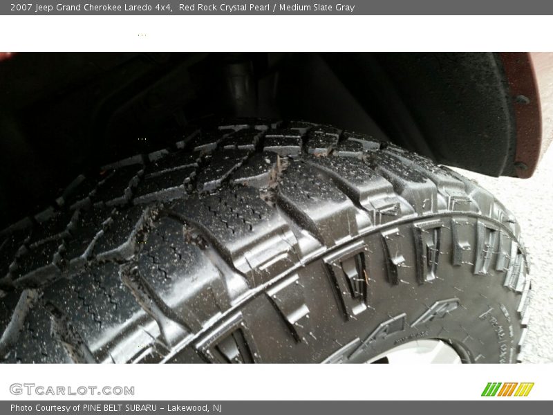 Red Rock Crystal Pearl / Medium Slate Gray 2007 Jeep Grand Cherokee Laredo 4x4