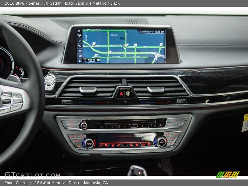 Controls of 2016 7 Series 750i Sedan