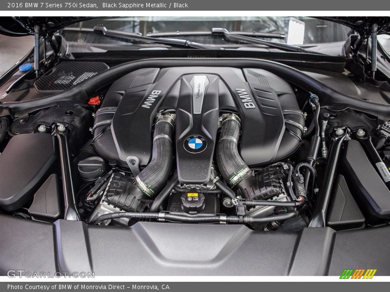  2016 7 Series 750i Sedan Engine - 4.4 Liter DI TwinPower Turbocharged DOHC 32-Valve VVT V8