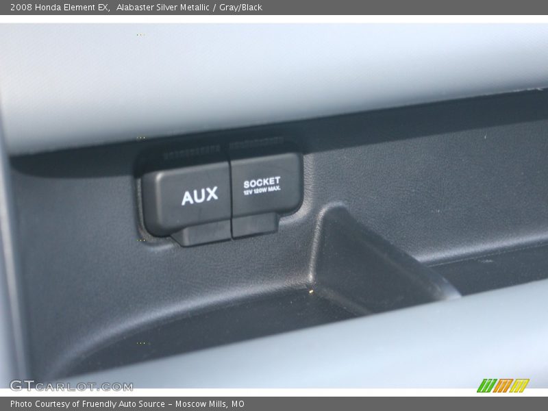 Alabaster Silver Metallic / Gray/Black 2008 Honda Element EX