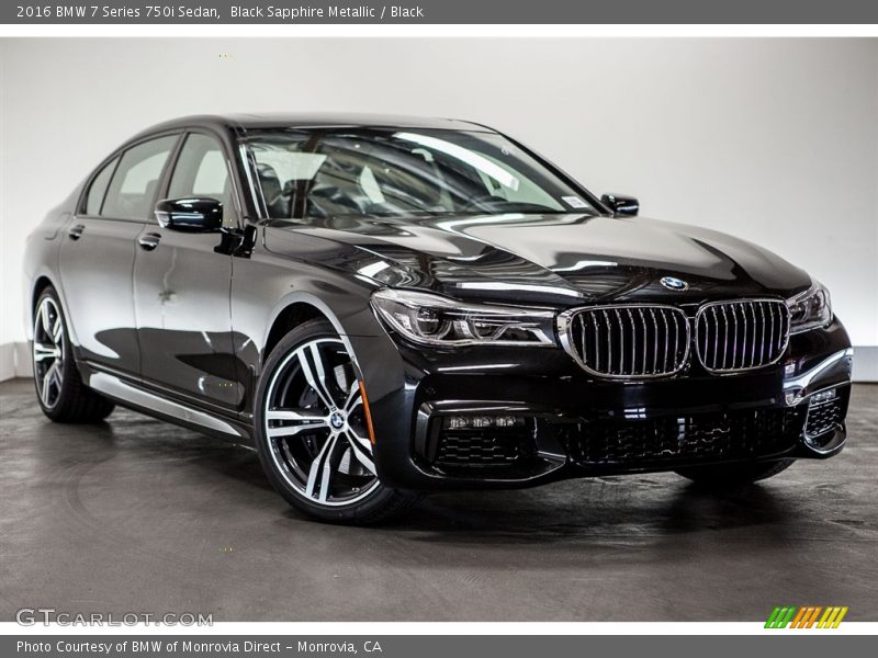 Front 3/4 View of 2016 7 Series 750i Sedan