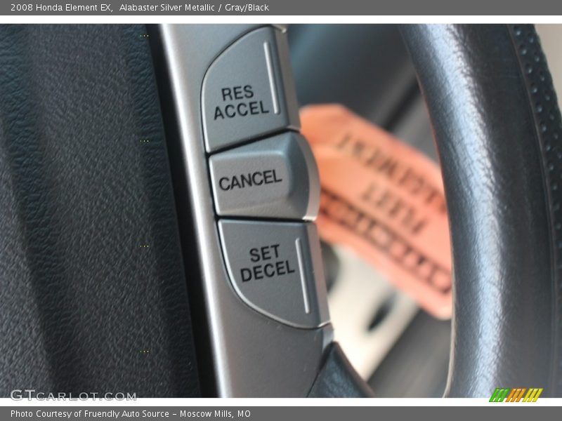Alabaster Silver Metallic / Gray/Black 2008 Honda Element EX