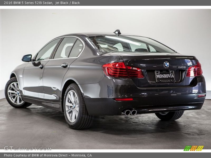 Jet Black / Black 2016 BMW 5 Series 528i Sedan