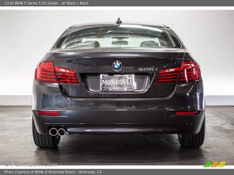 Jet Black / Black 2016 BMW 5 Series 528i Sedan