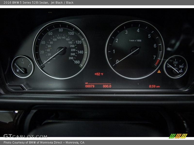 Jet Black / Black 2016 BMW 5 Series 528i Sedan