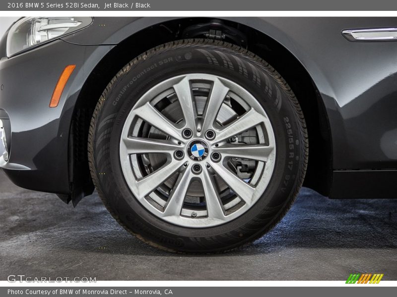 Jet Black / Black 2016 BMW 5 Series 528i Sedan