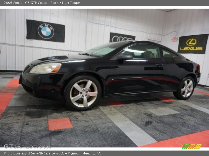 Black / Light Taupe 2006 Pontiac G6 GTP Coupe
