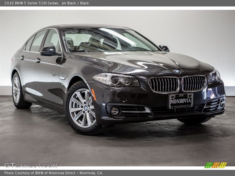 Jet Black / Black 2016 BMW 5 Series 528i Sedan