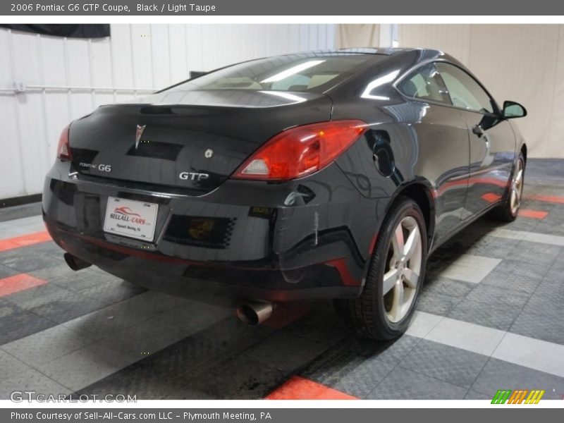 Black / Light Taupe 2006 Pontiac G6 GTP Coupe