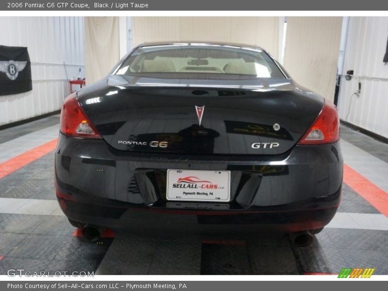 Black / Light Taupe 2006 Pontiac G6 GTP Coupe