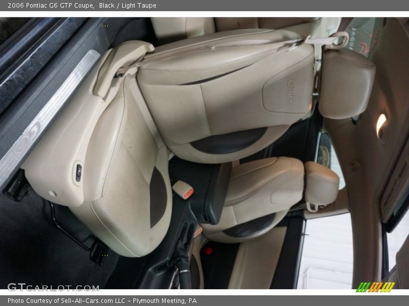 Black / Light Taupe 2006 Pontiac G6 GTP Coupe