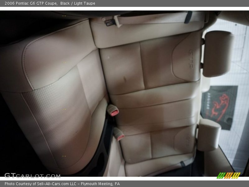 Black / Light Taupe 2006 Pontiac G6 GTP Coupe