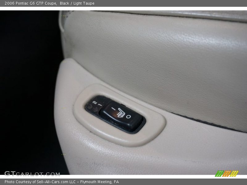 Black / Light Taupe 2006 Pontiac G6 GTP Coupe