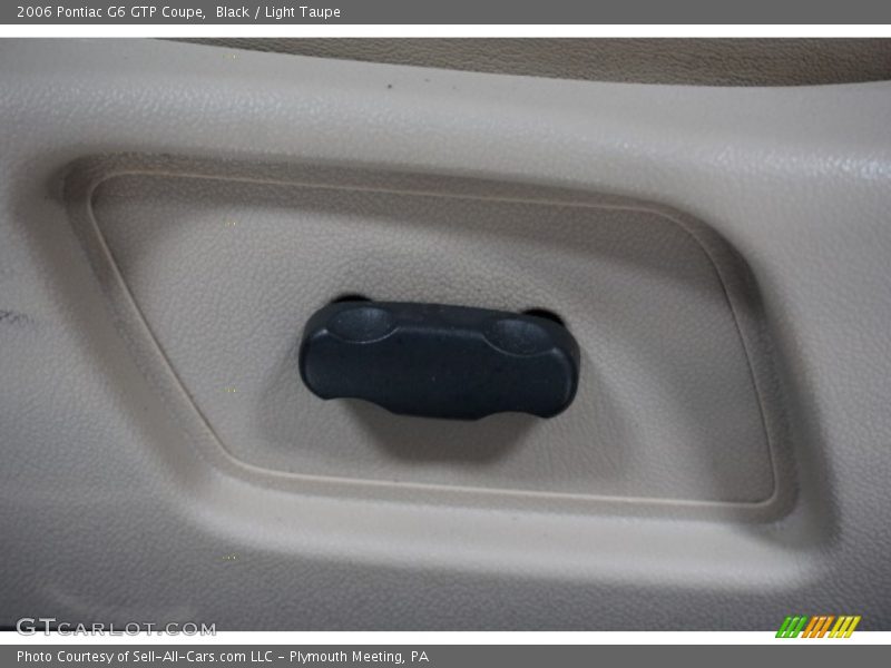 Black / Light Taupe 2006 Pontiac G6 GTP Coupe