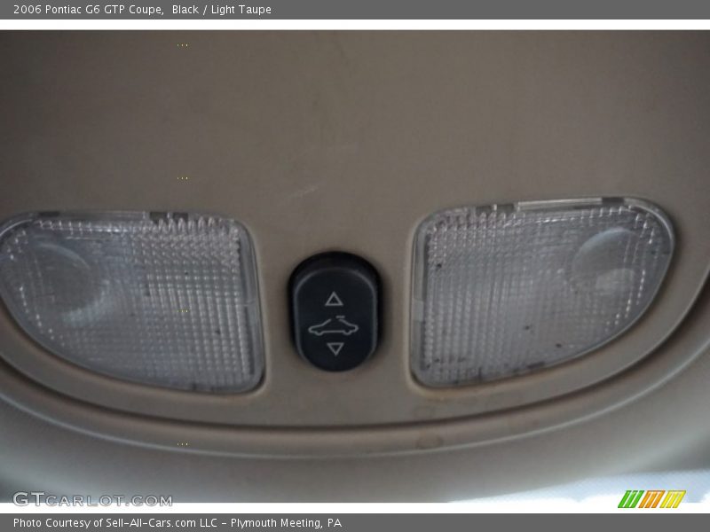 Black / Light Taupe 2006 Pontiac G6 GTP Coupe