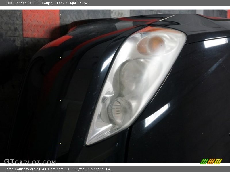 Black / Light Taupe 2006 Pontiac G6 GTP Coupe