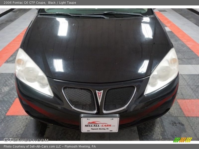 Black / Light Taupe 2006 Pontiac G6 GTP Coupe