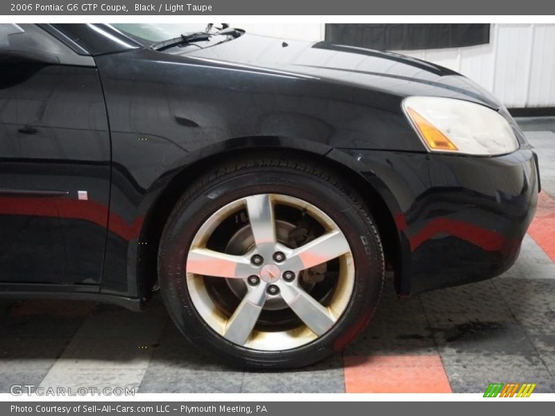 Black / Light Taupe 2006 Pontiac G6 GTP Coupe