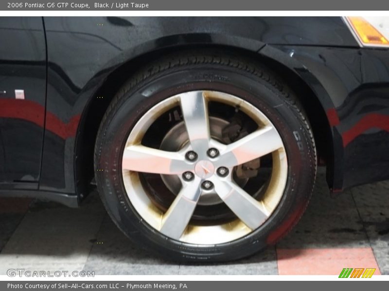 Black / Light Taupe 2006 Pontiac G6 GTP Coupe