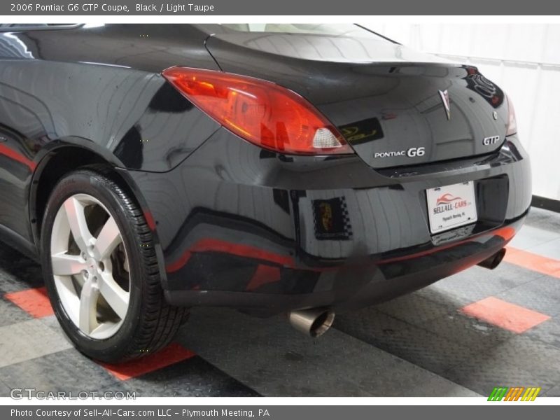 Black / Light Taupe 2006 Pontiac G6 GTP Coupe