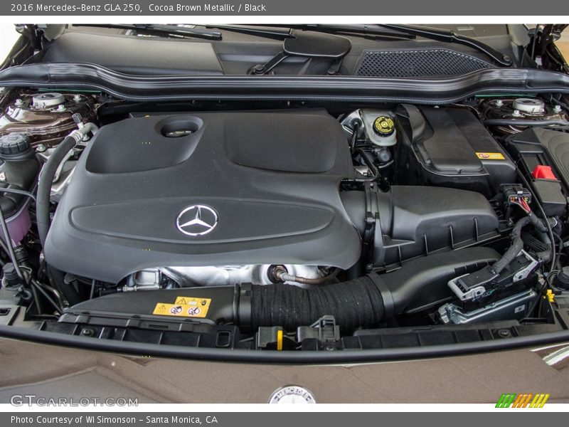  2016 GLA 250 Engine - 2.0 Liter DI Turbocharged DOHC 16-Valve VVT 4 Cylinder