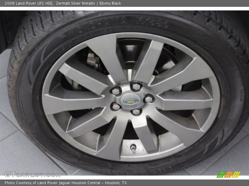 Zermatt Silver Metallic / Ebony Black 2008 Land Rover LR2 HSE