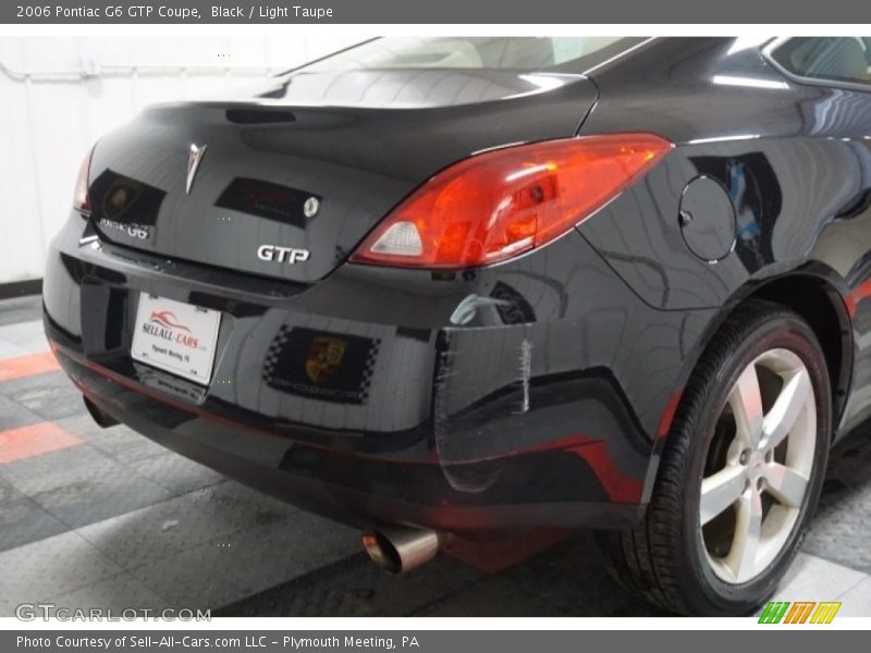 Black / Light Taupe 2006 Pontiac G6 GTP Coupe