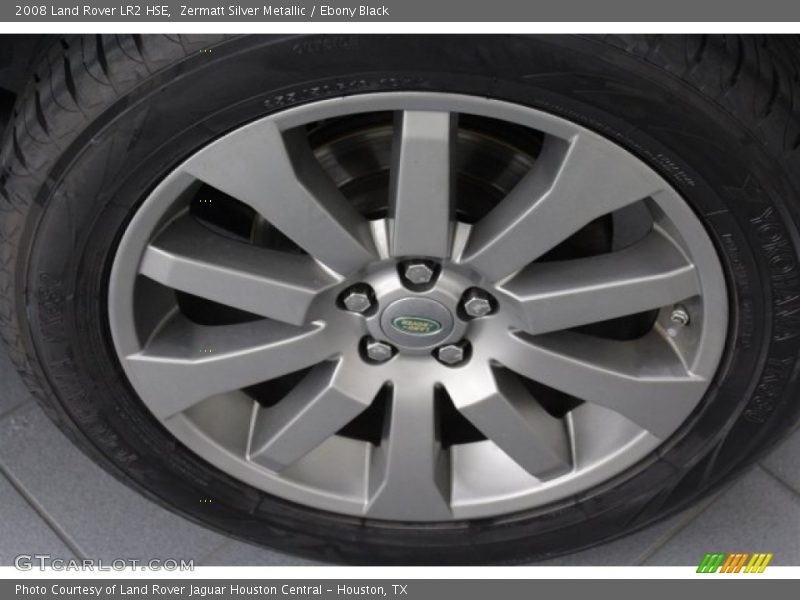 Zermatt Silver Metallic / Ebony Black 2008 Land Rover LR2 HSE