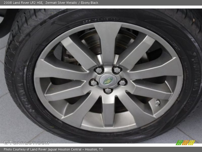 Zermatt Silver Metallic / Ebony Black 2008 Land Rover LR2 HSE